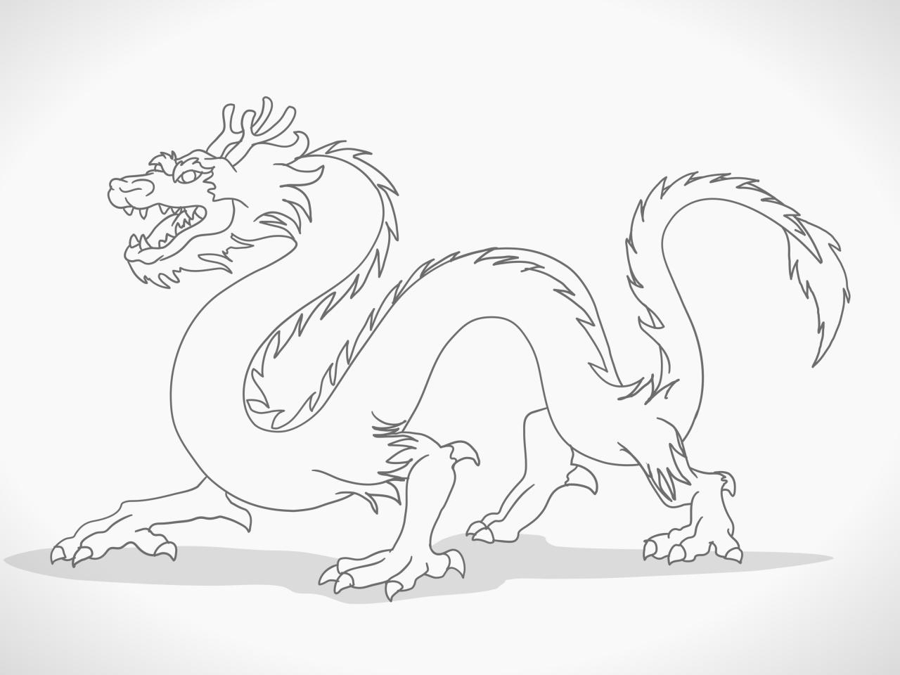 How to Draw a Dragon (with Pictures) - wikiHow