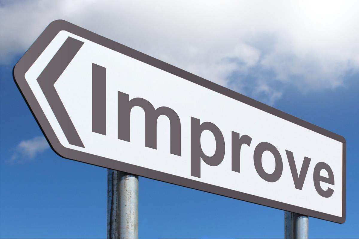 Improve - Free of Charge Creative Commons Highway Sign image