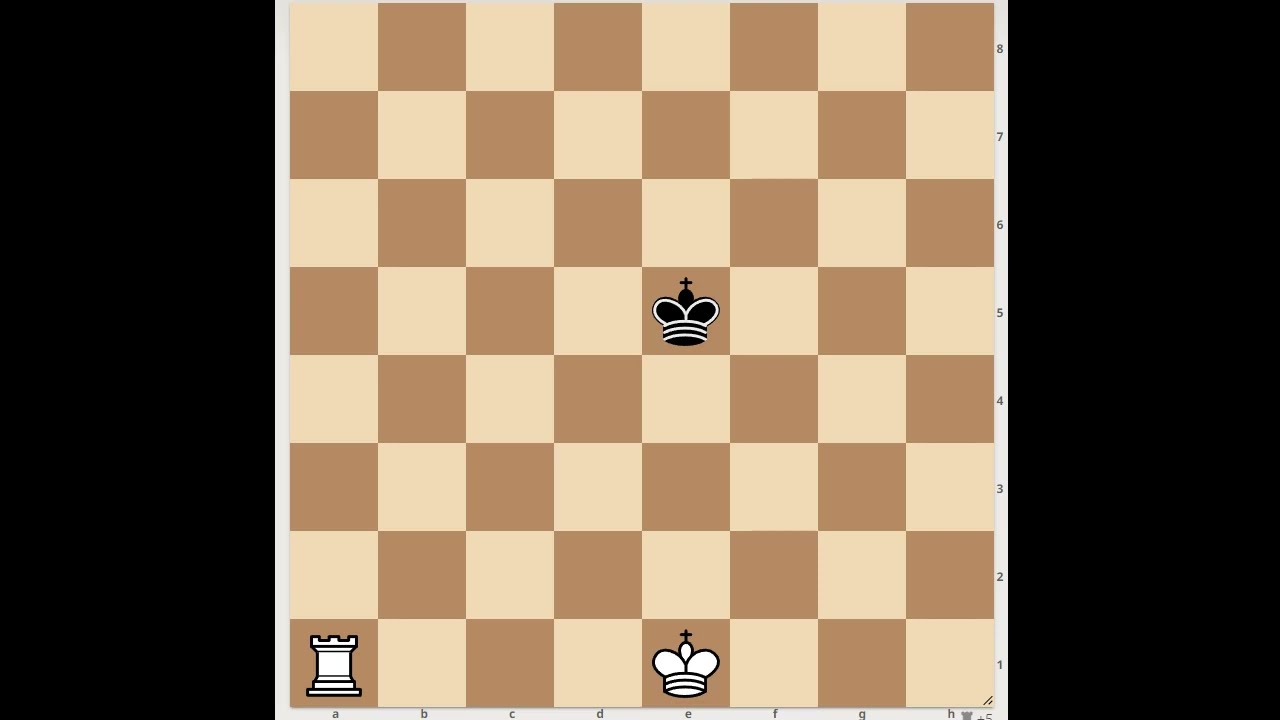 Checkmate With Rook and King - YouTube
