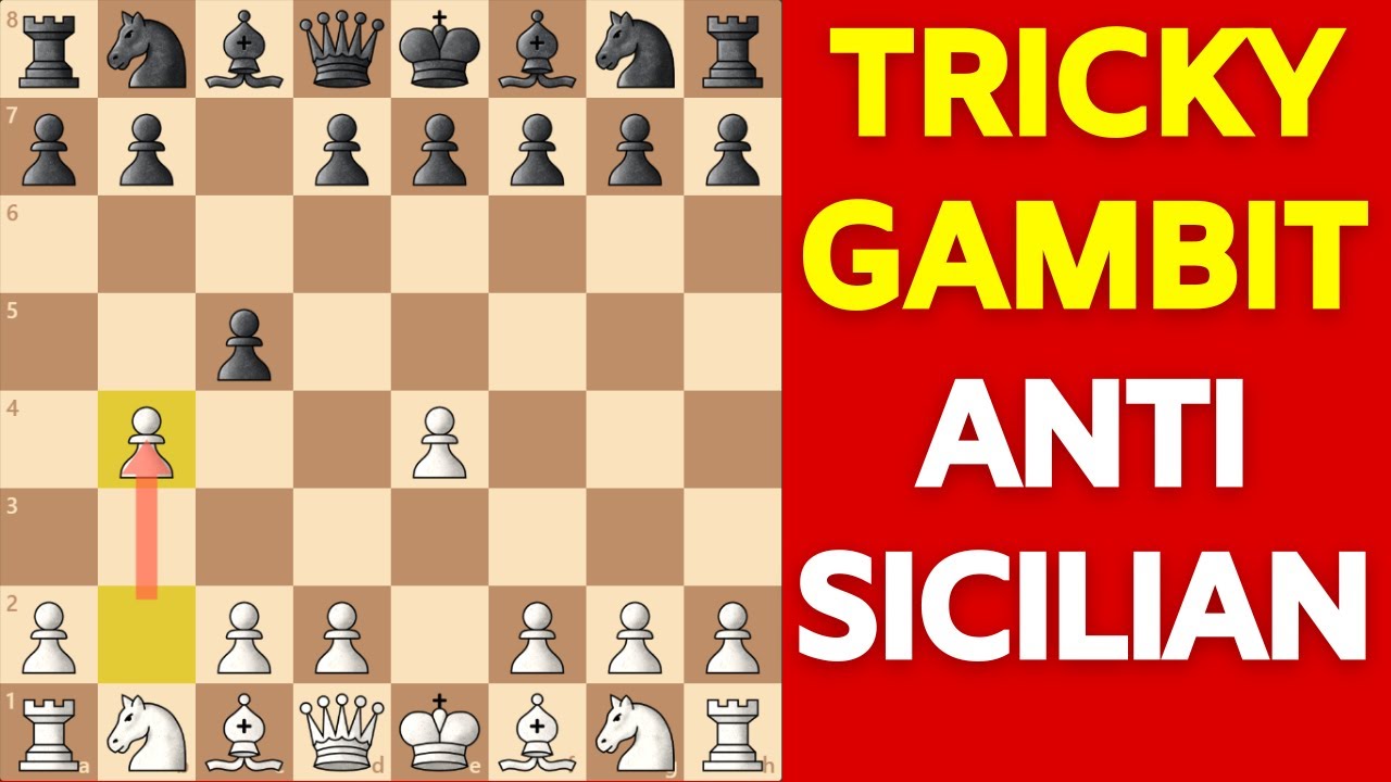 Powerful Chess Opening Against the Sicilian Defense | Tricky Wing ... Powerful Chess Opening Against the Sicilian Defense | Tricky Wing ...
